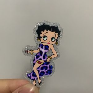 Betty small acrylic 5pcs
