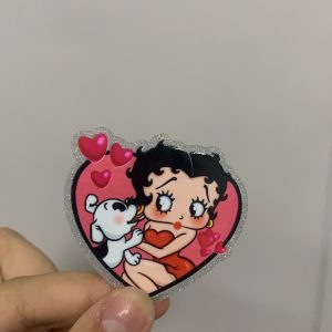 Betty small acrylic 5pcs