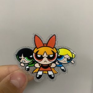 powerpuffgirls small acrylic 5pcs