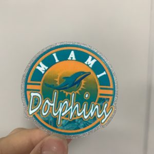 Dolphins small acrylic 5pcs