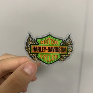harley davidson small acrylic 5pcs