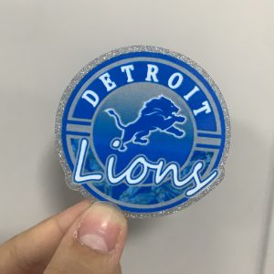 Detroit Lions small acrylic 5pcs