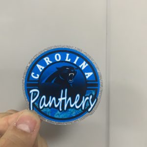 panthers small acrylic 5pcs