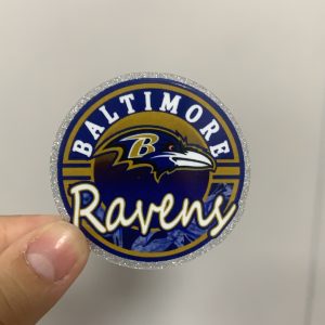 ravens small acrylic 5pcs