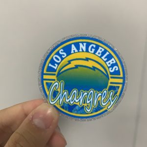 Chargers small acrylic 5pcs