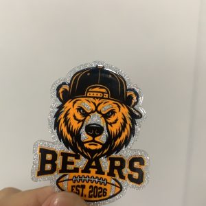 Chicago Bears small acrylic 5pcs