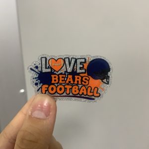 Chicago Bears small acrylic 5pcs