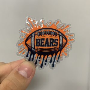Chicago Bears small acrylic 5pcs