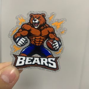 Chicago Bears small acrylic 5pcs