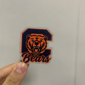 Chicago Bears small acrylic 5pcs