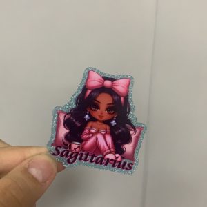 zodiac small acrylic 5pcs