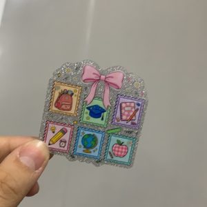 teacher small acrylic 5pcs