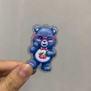 carebear small acrylic 5pcs