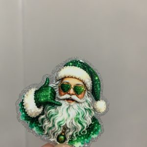 Christmas small acrylic 5pcs