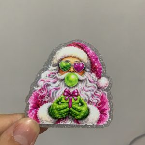 Christmas small acrylic 5pcs