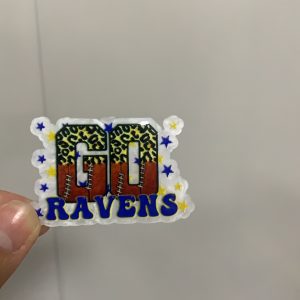 ravens small acrylic 5pcs