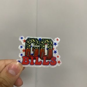 Buffalo Bills small acrylic 5pcs