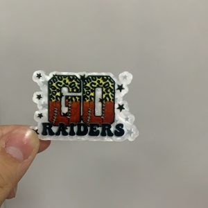 raiders small acrylic 5pcs