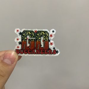 Buccaneers small acrylic 5pcs