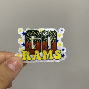 rams small acrylic 5pcs