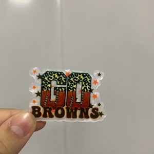Browns small acrylic 5pcs
