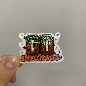 Broncos small acrylic 5pcs