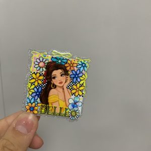 princess small acrylic 5pcs