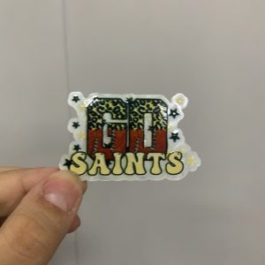 saints small acrylic 5pcs