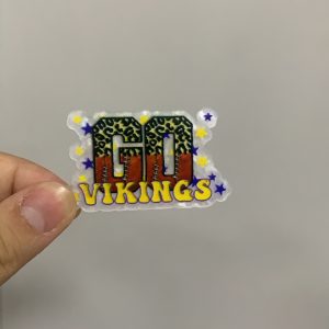vikings small acrylic 5pcs
