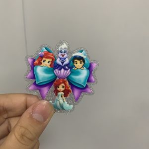 princess small acrylic 5pcs