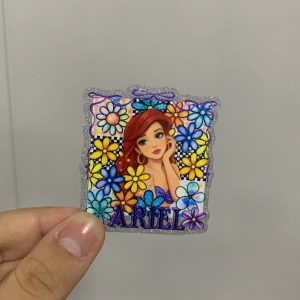 princess small acrylic 5pcs