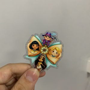 princess small acrylic 5pcs
