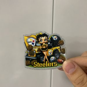 steelers small acrylic 5pcs
