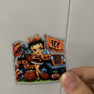 Bengals small acrylic 5pcs