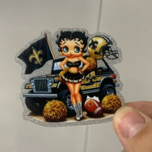 saints small acrylic 5pcs