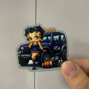ravens small acrylic 5pcs