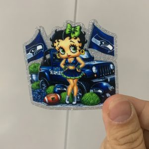 seahawks small acrylic 5pcs