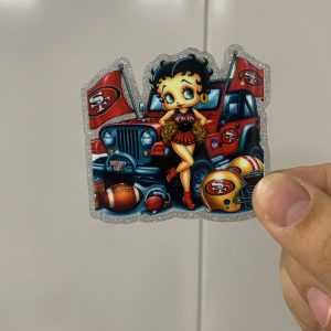 49ers small acrylic 5pcs