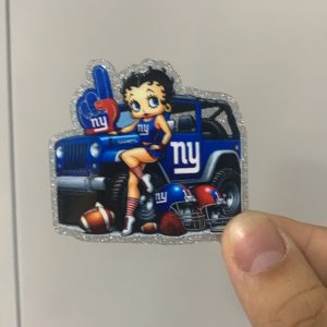 New york giants small acrylic 5pcs