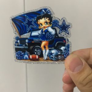 cowboy small acrylic 5pcs