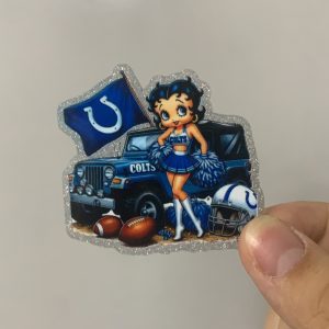 colts small acrylic 5pcs