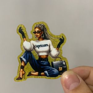 zodiac small acrylic 5pcs