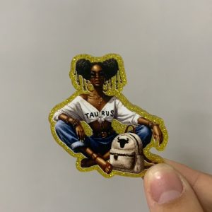 zodiac small acrylic 5pcs