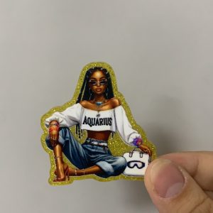 zodiac small acrylic 5pcs