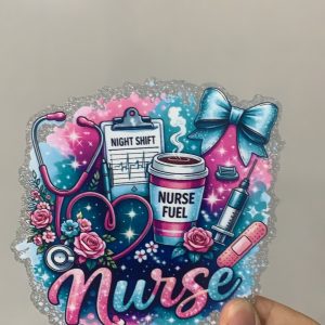 nurse big acrylic 5pcs