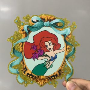 princess small acrylic 5pcs