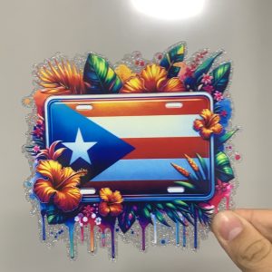 puertorico big acrylic 1pcs