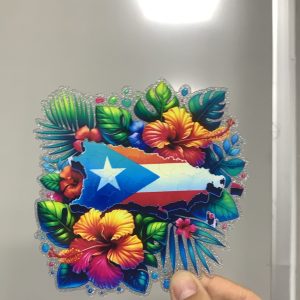 puertorico big acrylic 1pcs