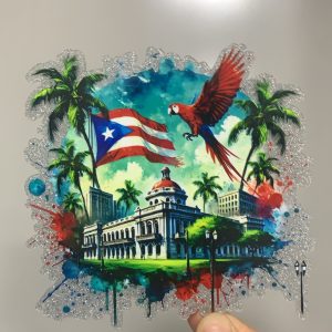 puertorico big acrylic 1pcs
