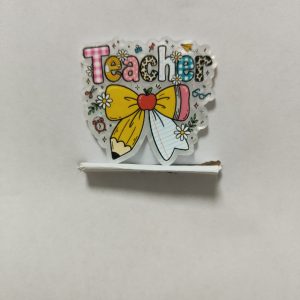 teacher small acrylic 5pcs